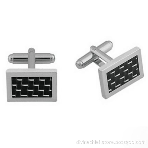 2016 Fashion Gift Men Cufflinks Copper / Stainless Steel / Titanum Cufflinks